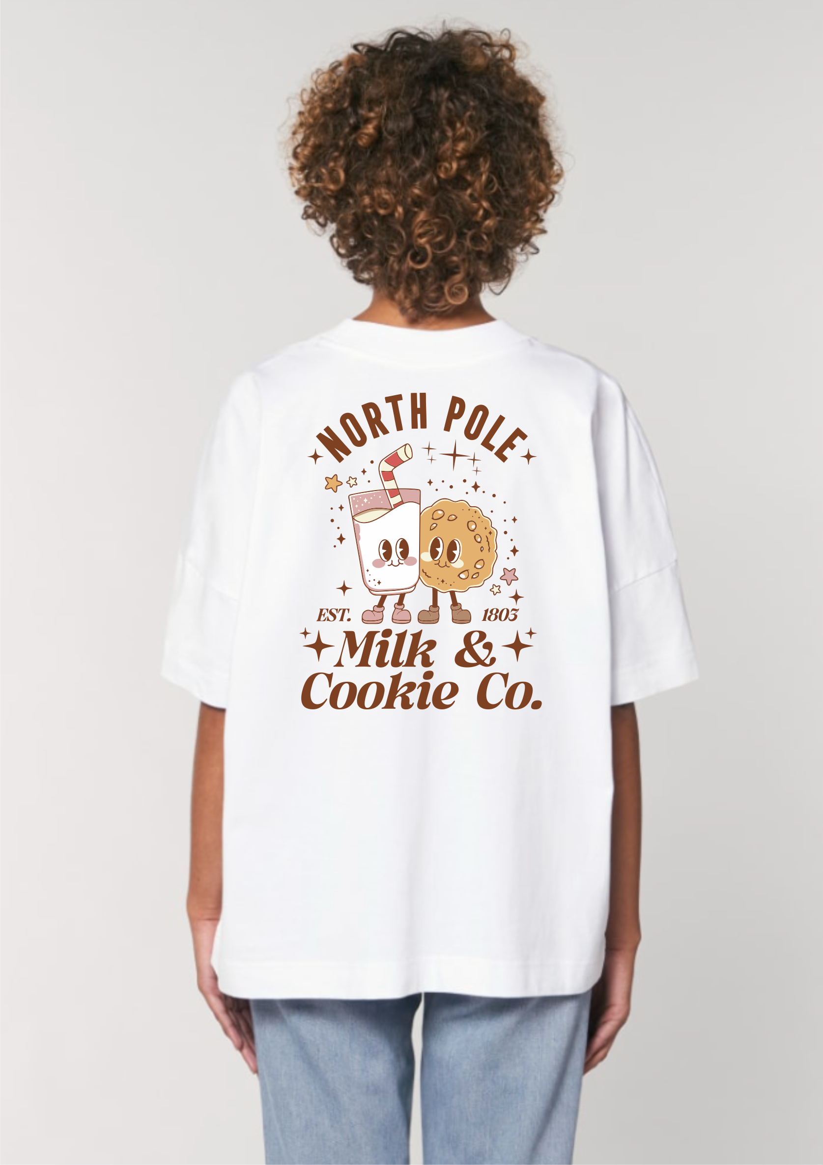 Kalėdiniai marškinėliai Milk & Cookie