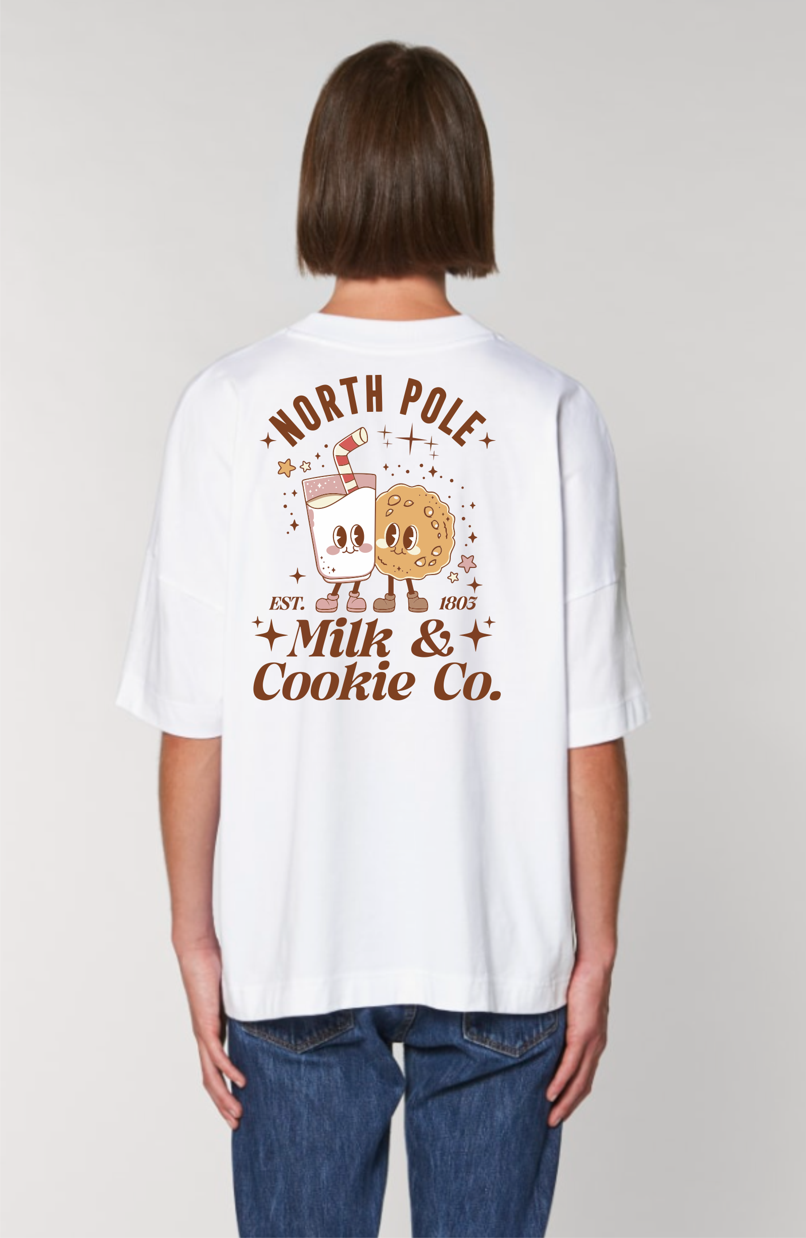 Kalėdiniai marškinėliai Milk & Cookie